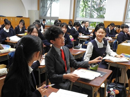 サン・モール・インターナショナルスクール来校