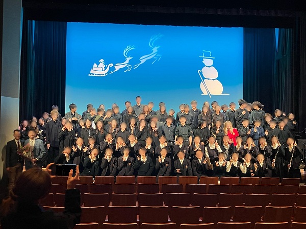 音楽部と吹奏楽部がサン・モールと交流